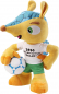 Preview: Fifa World Cup 2014 mascott Fuleco plush toy 30 cm Brazil new with tags