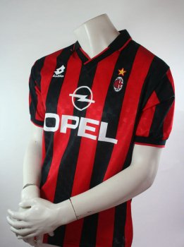 AC Milan Milano jersey 1995-97 size M Opel Lotto Roberto Baggio 18
