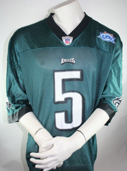 Reebok Philadelphia Eagles jersey 5 Donovan McNabb Super Bowl Football men's XXL/2XL