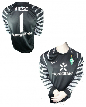 Nike SV Werder Bremen keeper jersey 1 Tim Wiese 2010/11 Targobank men's L