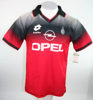 Umbro AC Milan jersey 18 Roberto Baggio 1996/97 Opel Match Issued S/M/L/XL/XXL