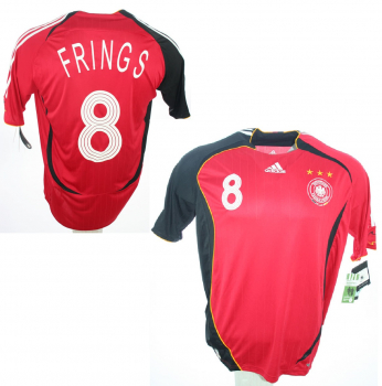 Adidas Germany jersey 8 Thorsten Frings 2006 red away new men's Large