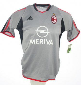 Adidas AC milan jersey 3 Maldini 2003/04 Meriva away grey men's S-M=176cm (b-stock)