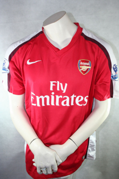 Nike Arsenal London jersey 8 Samir Nasri 2008-10 Fly Emirates men's XL