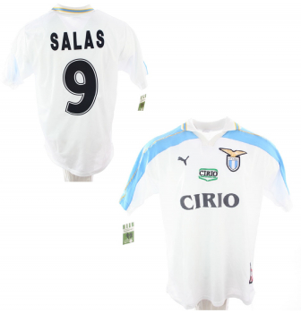 Puma Lazio Rom jersey 9 Marcelo Salas 1999/2000 away men's L/XL