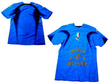 Puma Italy jersey italia 4 Campioni del mondo World cup 2006 campioni 4 del mondo home blue men's S