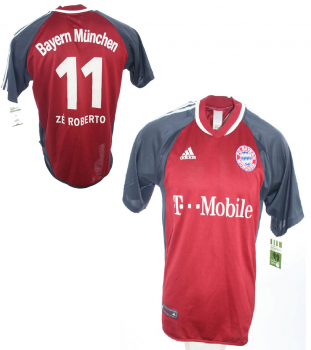Adidas FC Bayern Munich jersey 11 Ze-Roberto 2002/03 T-Mobile men's M