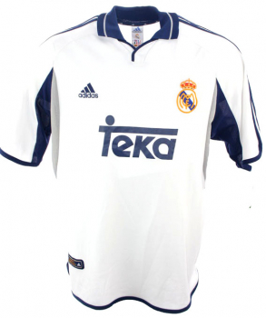 Adidas Real Madrid jersey 2000/01 Teka white men's XL
