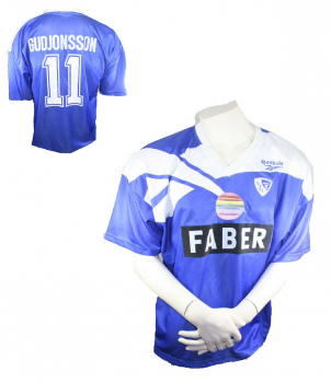 Reebok VfL Bochum jersey 11 Thordur Gudjonsson 1995/96 Match Worn Faber men's XL