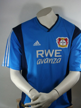 Bayer 04 Leverkusen jersey RWE avanza Blue size XL