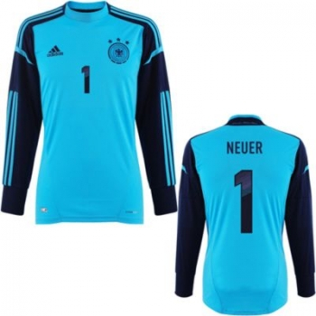 Adidas Germany keeper jersey 1 Manuel Neuer 2012 Euro new men's S or L