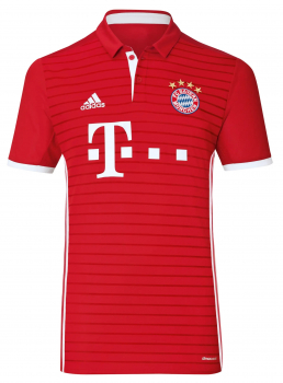 Adidas FC Bayern Munich jersey 2019/20 home red T-com Telekom men's L