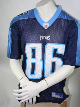 Reebok Titans Tennessee Titans jersey 86 Ben Troupe NFL Throwback men's M