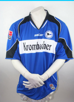 Saller Arminia Bielefeld jersey 9 Isaac Boakye 2005/06 match worn Krombacher men's L/XL