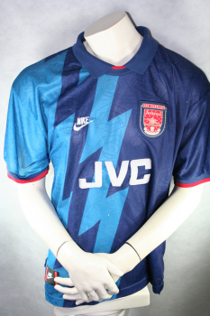 Nike Arsenal London Jersey 9 Ian Wright 1995/96 JVC Away men M