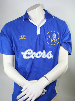 Umbro Chelsea London jersey 1995/97 Coors beer home blue men's L