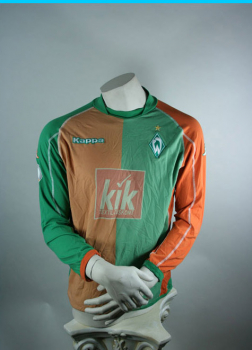 Kappa SV Werder Bremen Trikot 2004/2005 3 League Match worn men's XXL