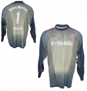 Adidas FC Bayern Munich keeper jersey 1 Oliver kahn 2003/04 T-Mobile new men's M or kids/woman 164 cm