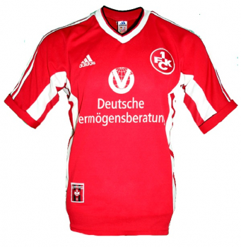 Adidas 1.FC Kaiserslautern jersey 1998/99 home red men's XS or XL & (Kids 164 cm UK=Y  US=KidsL)