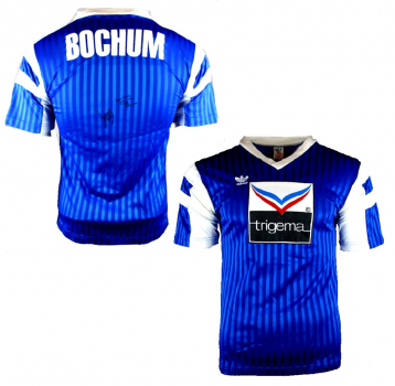 Adidas VfL Bochum jersey 1990/91 Trigema home blue men's S