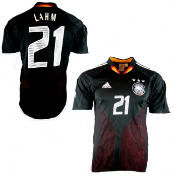 Adidas Germany jersey 21 Philipp Lahm Euro 2004 black men's M