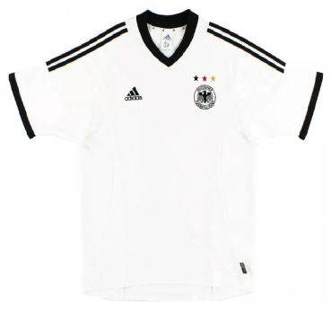 Adidas Germany jersey World Cup 2002 white home men's 176cm/XS/S/L/XL