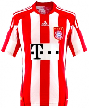 Adidas FC Bayern Munich jersey 2010/11 T-home home red new with tags kids 140 cm UK 9/10 US youth S