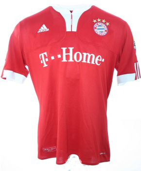Adidas FC Bayern Munich jersey 2009/10 T-home red men's M/L/2XL/XXL or kids 176 cm (Uk 15y/16y) (Us youth XL)