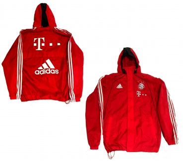 Adidas FC Bayern Munich jacket match worn 7 Bastian Schweinsteiger men's D=6 = M = 180 cm