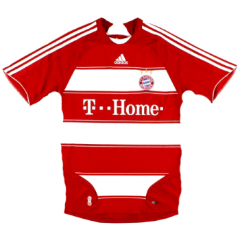 Adidas FC Bayern Munich jersey 2007/08 T-home red white men's S-M = kids 176 cm or L