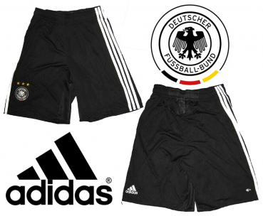 Adidas germany jersey shorts Euro 2008 home black men's S o L