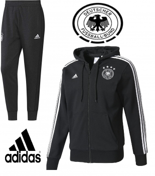 Adidas Germany Tracksuit World Cup  jacket & trousers home black men's S = small
