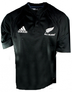 Adidas New Zealand jersey 2005 2006 All Blacks Rugby home black men's M or XL