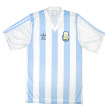 Adidas Argentina Jersey 10 Diego Maradona world cup 1990 home men's L 42"-44"