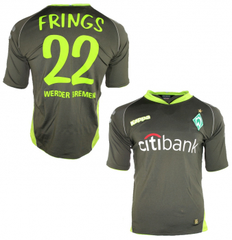 Kappa SV Werder Bremen jersey 22 Thorsten Frings 2007/08 citibank away men's S or L