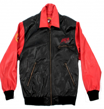 Michael Schumacher Collection leather Jacket men's 46 = S-M Formula 1