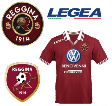 Legea Reggina Calcio jersey VW Bencivenni 2014/15 100 years red home men's S