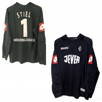 Lotto Borussia Mönchengladbach goal keeper jersey 1 Jörg Stiel BMG Jever black men's 140 cm - 152 cm