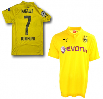 Puma Borussia Dortmund jersey 2014/15 BVB Evonik home men's S-M = kids 176 cm