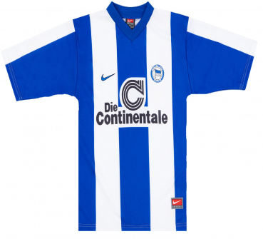 Nike Hertha BSC Berlin jersey 1999/00 Die Continentale home kids 128-140 cm