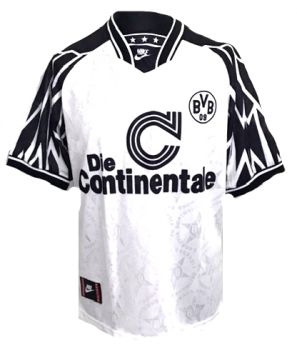 Nike Borussia Dortmund jersey 1994/95 Die Continentale away white new men's S