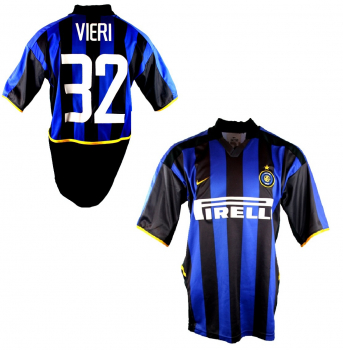 Nike Inter Milan jersey 32 Christian Vieri 2002/03 Home men's XL