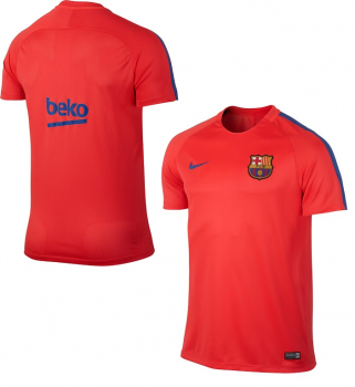 Nike FC Barcelona jersey 10 Lionel Messi 2016/17 Beko match worn training shirt red men's XL