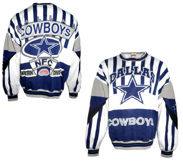 Nutmeg Dallas Cowboys Sweatshirt NFL American Football men's XL