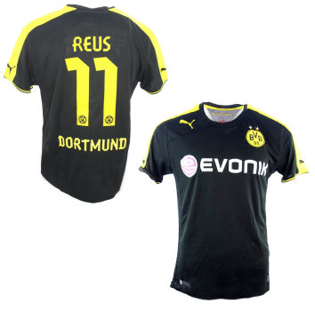 Puma Borussia Dortmund jersey 11 Marco Reus 2013/14 BVB black men's M or  XL