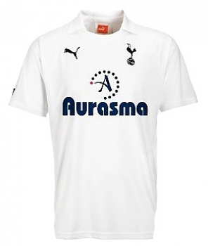 Puma Tottenham Hotspur jersey 2011/12 home white Aurasma kids 158 cm - 170 cm = XL or women UK 14 / US 14