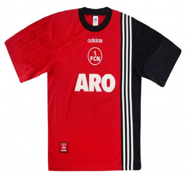 Adidas 1.FC Nuremberg jersey 1997/98 Aro home red men's M/L/XL