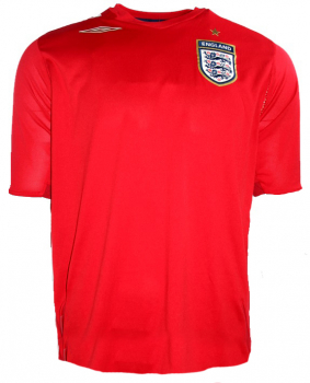 Umbro England jersey World Cup 2006 away red men's L