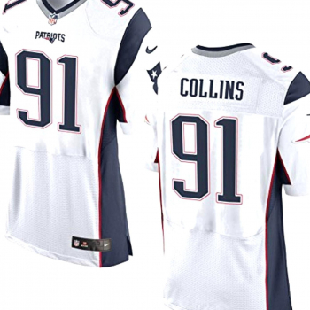 Nike New England Patriots jersey 91 Jamie Collins NFL white american football men's M