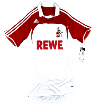 Adidas 1.FC Köln/cologne jersey 2007-08 REWE white home new with tags men's S